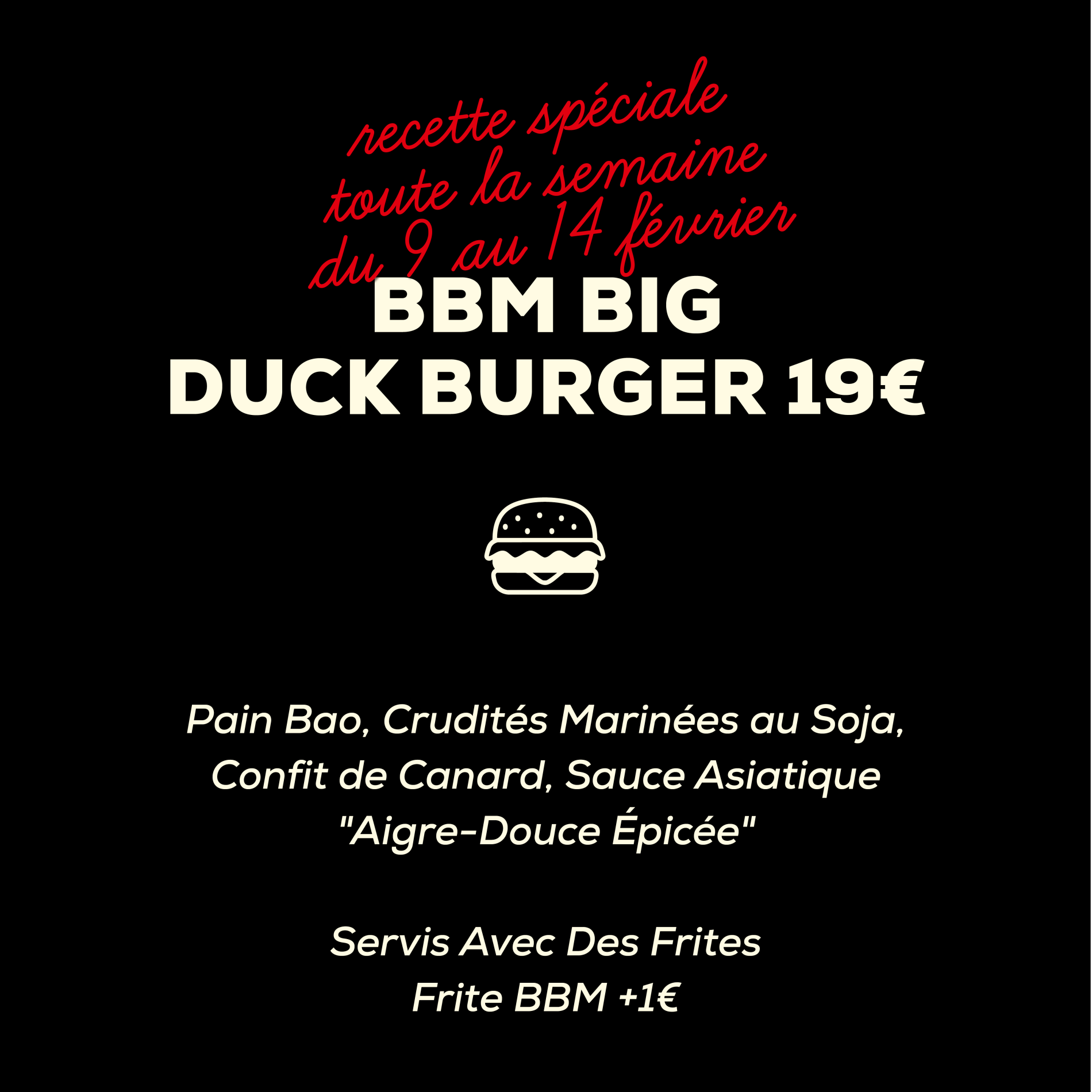 Lundi 9 au Samedi 14 Février